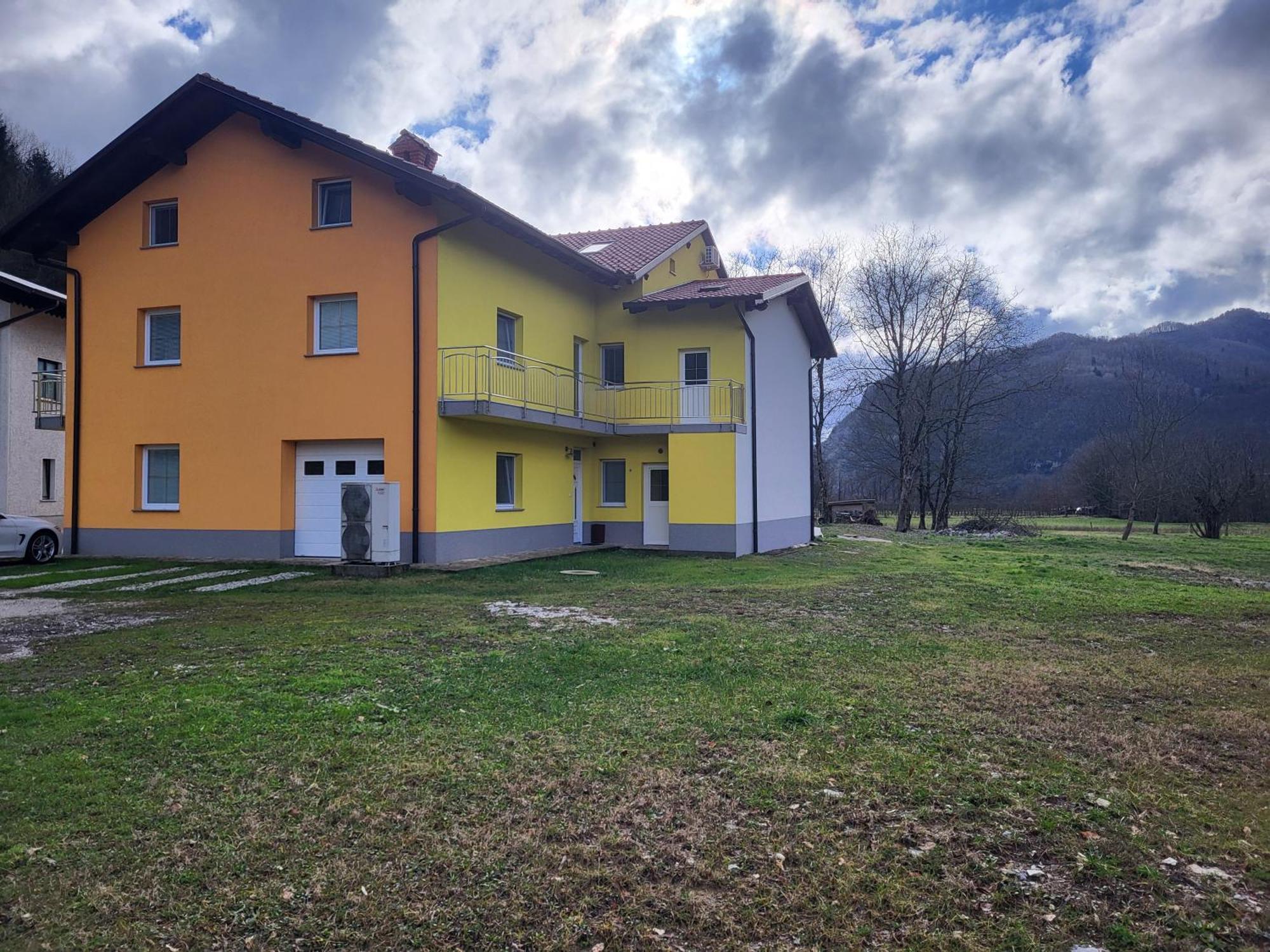 Apartma Jermol Most Na Soci Exterior photo